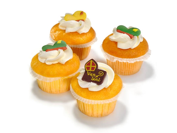 SINT CUPCAKE&nbsp;4 stuks