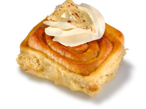 TOPPED BUN, per stuk
