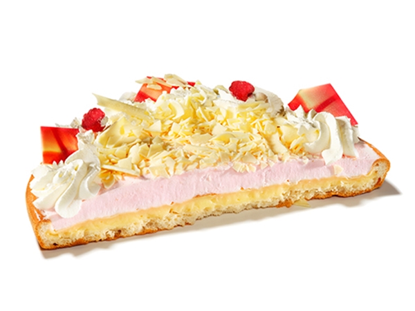 FRAMBOOS WITTE CHOCOLADEVLAAI HALF